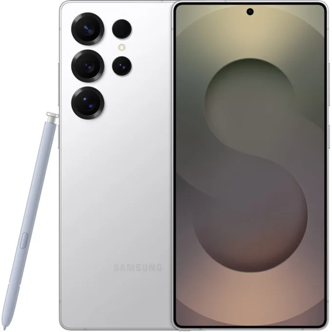 Samsung Galaxy S25 Ultra - Titanium White/Silver - 256GB ROM, 12GB RAM, Snapdragon 8 Elite 4.47GHz, 200MP, 6.9" Dynamic AMOLED — image 3