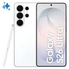 Samsung Galaxy S26 Ultra 512GB White 17.49cm (6.9') OLED Display. Android 16. 200MP Quad-Kamera