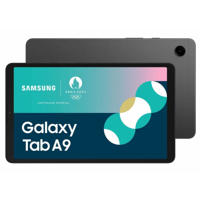 Samsung Galaxy Tab A9 - Graphite - 64GB Storage, 4GB RAM, MediaTek 2.2GHz, 8.7-inch WXGA+ LTE — image 1