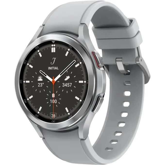 Samsung Galaxy Watch 4 Classic LTE 46mm - R895FZ - Mystic Silver — image 1