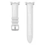 Samsung Hybrid Faux Leather Watch Band - White - for Galaxy Watch8 & Watch8 Classic - S/M & M/L