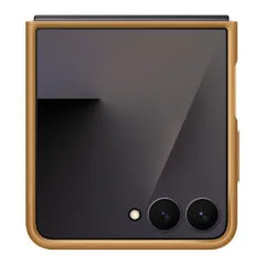 Samsung Kindsuit Case - Galaxy Flip7 - Camel Brown Protective Cover