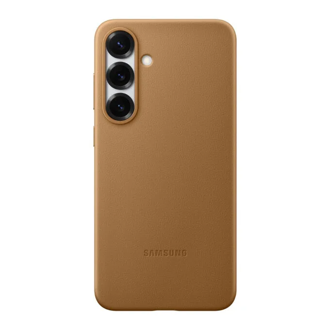 Samsung Kindsuit Faux Leather Case - Galaxy S25+ - Camel — image 2