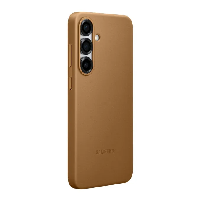 Samsung Kindsuit Faux Leather Case - Galaxy S25+ - Camel — image 4