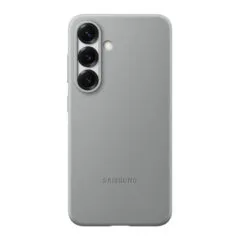 Samsung Kindsuit Faux Leather Case - Galaxy S25 - Grey, Drop-Proof Cover