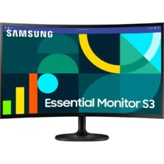 Samsung LS27D364GAU 27-inch FHD Curved VA 100Hz 4ms Monitor - Black