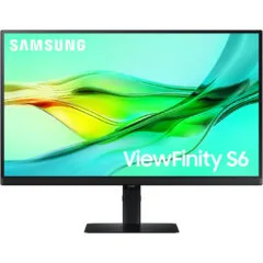 Samsung LS27D600UAUXEN 27" WQHD IPS 100Hz USB-C 90W KVM Monitor - Black