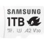 Samsung microSDXC MB-MD1T0S - 1TB UHS-I (U3) V30 A2, 180MB/s Read, SD Adapter, Black/Grey/White