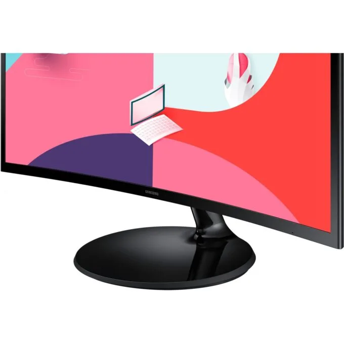 Samsung Monitor - S24C364EAU - 61cm 24'' (1920x1080) Essential Curved 16:9 4ms HDMI VGA Full HD Black — image 12