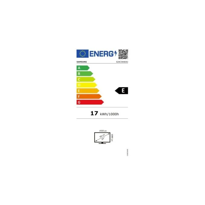 Samsung Monitor - S24C364EAU - 61cm 24'' (1920x1080) Essential Curved 16:9 4ms HDMI VGA Full HD Black — image 15