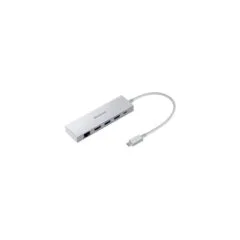 Samsung Multiport Adapter - EE-P5400 - 5-in-1 USB-C Hub, Silver, HDMI 4K, Gigabit Ethernet, USB-A + USB-C