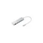 Samsung Multiport Adapter - EE-P5400 - 5-in-1 USB-C Hub, Silver, HDMI 4K, Gigabit Ethernet, USB-A + USB-C