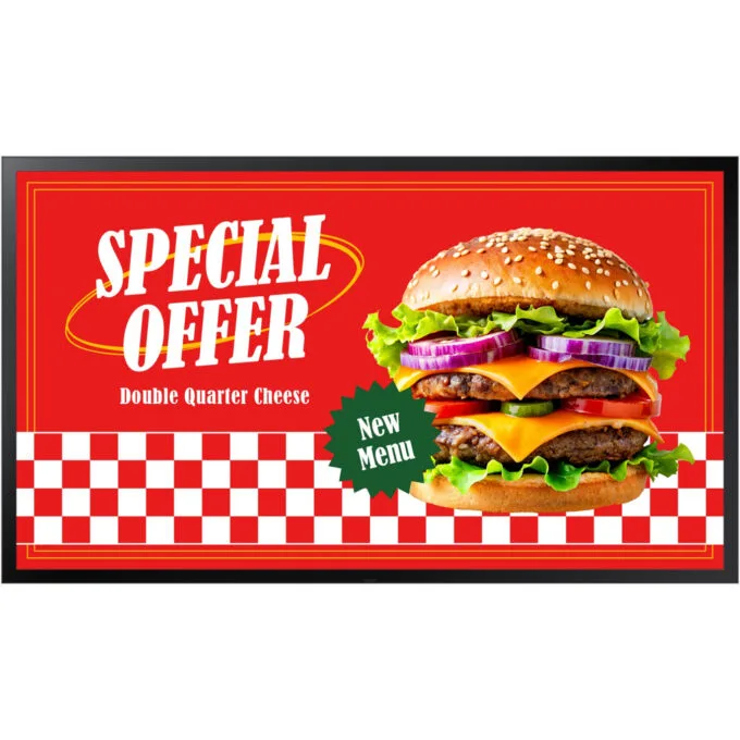Samsung OH46DX - 46" Smart Signage Display - FHD 1920x1080, 3500 cd/m2, IP56 Outdoor, Tizen 8.0, Black — image 1