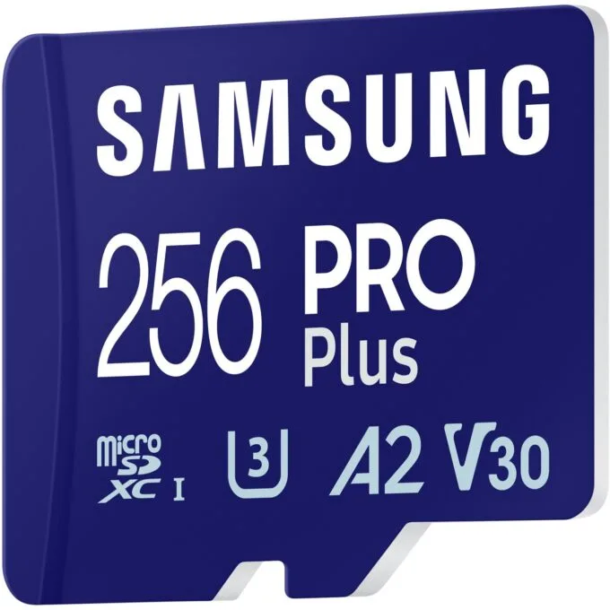 Samsung PRO Plus microSD Card - 256GB - UHS-I U3 Full HD 4K UHD — image 2