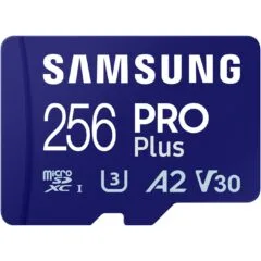 Samsung PRO Plus microSDXC 256GB + USB card reader - 180 MB/s