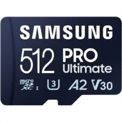 Samsung PRO Ultimate microSDXC UHS-I - 512GB, with Adapter
