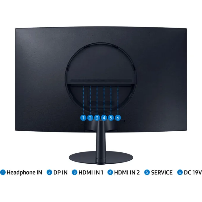 Samsung S27C390EAU 27" Curved VA FHD 75Hz 4ms 2xHDMI/DP Speakers — image 5