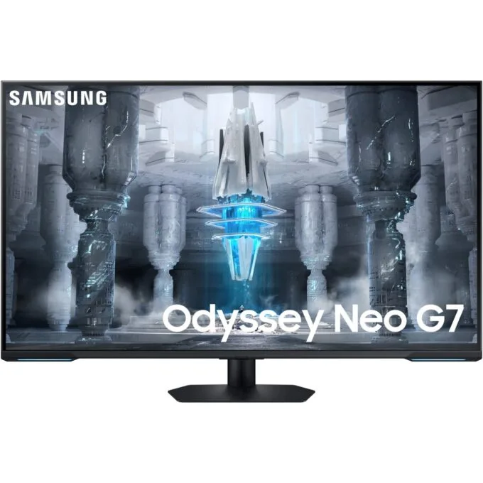 Samsung S43CG700NU 4K UHD Monitor - S43CG700NU - 43in, 1ms, 144Hz, Black — image 1