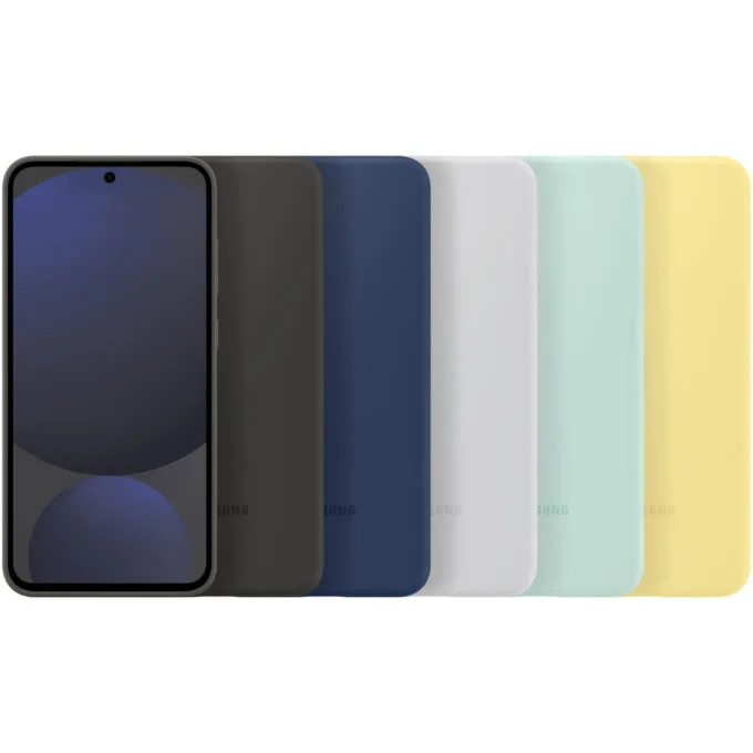 Samsung Silicone Case - Galaxy S24 FE - Soft-Touch Silicone Back Cover, Black — image 4