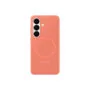 Samsung Silicone Magnet Case Galaxy S26. Coralred