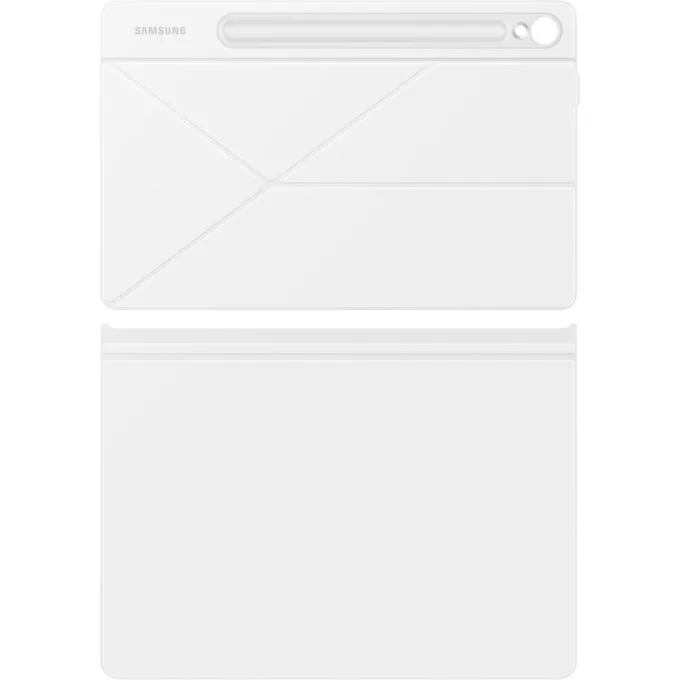 Samsung Smart Book Cover - Compatible with Galaxy Tab S9 / S9 FE / S10 FE - White — image 2