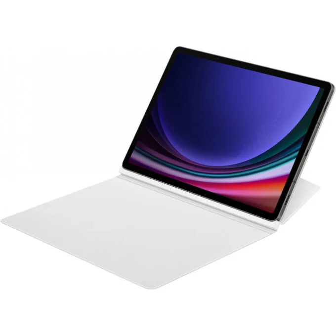 Samsung Smart Book Cover - Compatible with Galaxy Tab S9 / S9 FE / S10 FE - White — image 11