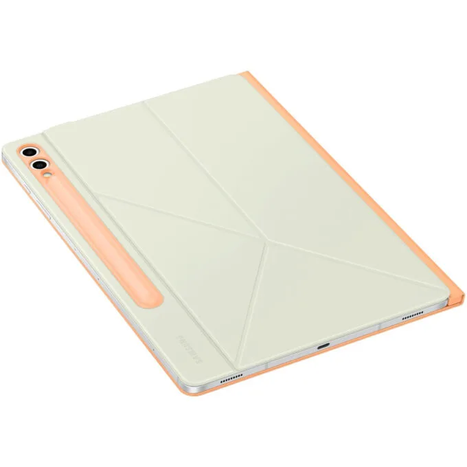 Samsung Smart Book Cover - Folio Case for Galaxy Tab S10+/S9+/S9 FE+ (12.4-inch) - Orange — image 8