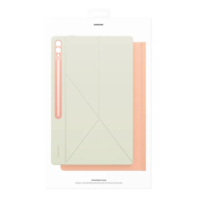 Samsung Smart Book Cover for Galaxy Tab S9/S10 Ultra - Folio Case, Orange — image 5