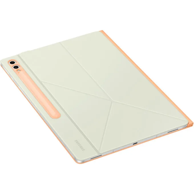 Samsung Smart Book Cover for Galaxy Tab S9/S10 Ultra - Folio Case, Orange — image 7