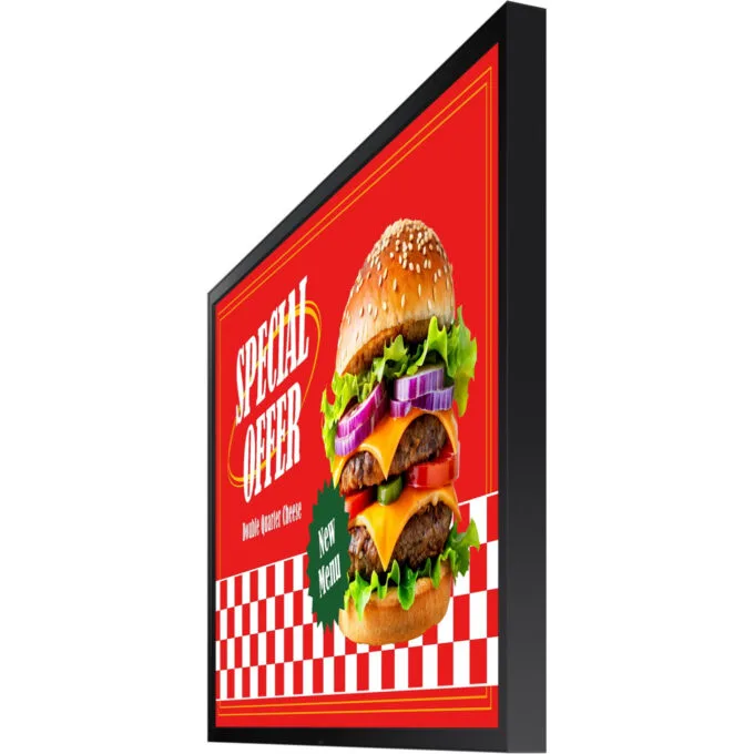 Samsung Smart Signage - OH55DX - 55in Black VA LCD, Outdoor IP56, 24/7, Tizen OS, BT, 2x HDMI 2.0 — image 6
