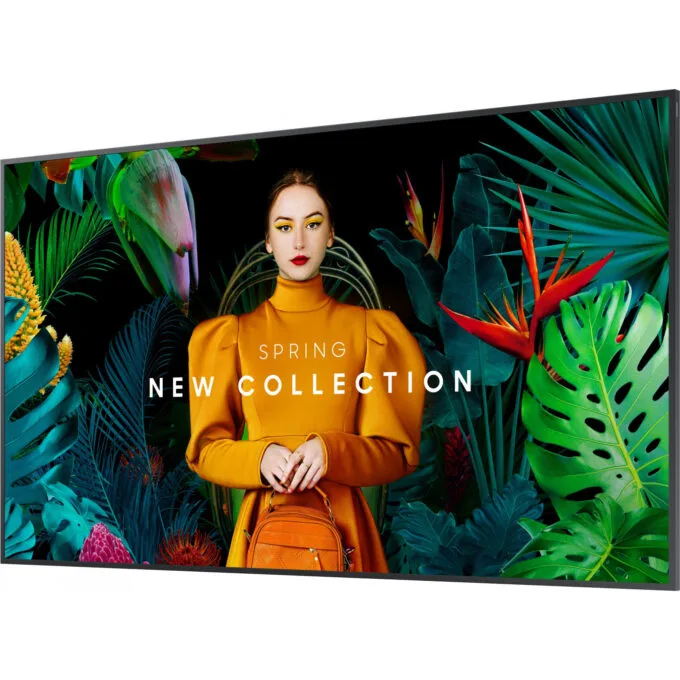 Samsung Smart Signage QM75C - 75" (189 cm) 4K UHD Digital Signage Panel, Tizen 7.0, Black, 24/7 — image 8