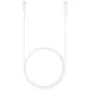 Samsung USB-C to USB-C Cable - EP-DX510JWEGEU - 1.8m, 5A (100W), White