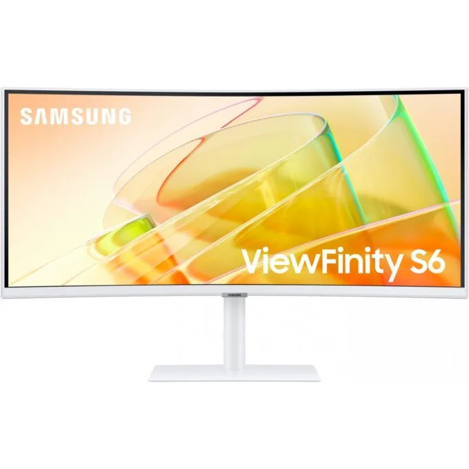 Samsung ViewFinity S6 S34C650TAU 34-inch UWQHD Curved Monitor — image 1