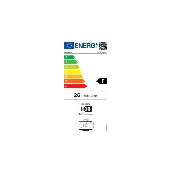 Samsung ViewFinity S9 S27C902PAU 27" 5K IPS 60Hz Thunderbolt Webcam Silver — image 22