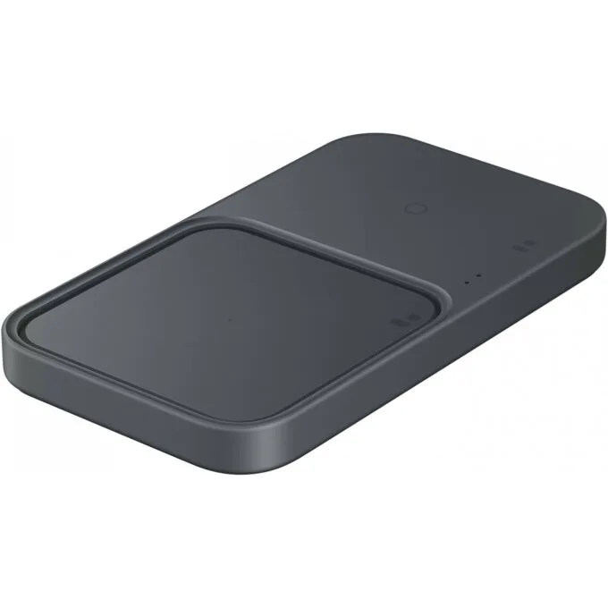 Samsung Wireless Charger Duo - EP-P5400 - 3-in-1 Wireless Charger, Grey, Up to 15W — image 3