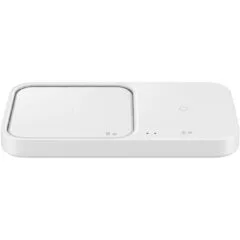 Samsung Wireless Charger Duo - EP-P5400T - 3-in-1 Wireless Charging Pad, White, Up to 15W