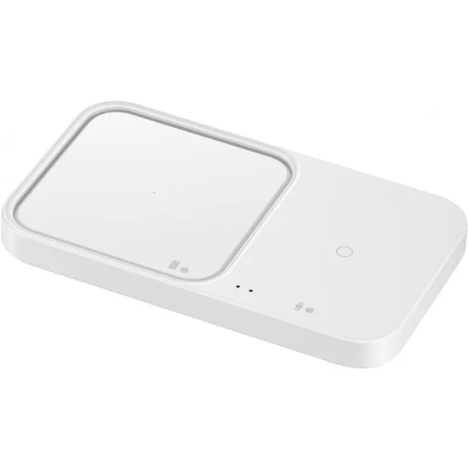 Samsung Wireless Charger Duo - EP-P5400T - 3-in-1 Wireless Charging Pad, White, Up to 15W — image 4