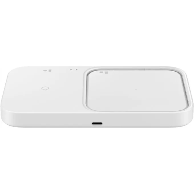 Samsung Wireless Charger Duo - EP-P5400T - 3-in-1 Wireless Charging Pad, White, Up to 15W — image 5