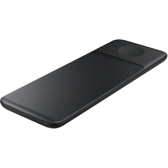 Samsung Wireless Charger Trio Pad - EP-P6300 - 3-Device Wireless Charging, 9W, USB, Black — image 3
