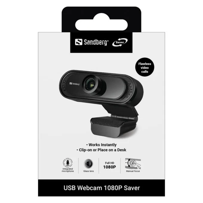 Sandberg USB Webcam 1080P Saver FULLHD — image 5
