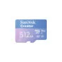 SanDisk Creator MicroSDXC Card - Blue, 512GB, UHS-I, 190MB/s Read / 130MB/s Write