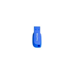 SanDisk Cruzer Blade - 16GB - Blue USB 2.0 Flash Drive, Capless with Key Ring