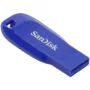 SanDisk Cruzer Blade - 32GB - Electric Blue USB 2.0 Capless Flash Drive