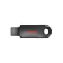 SanDisk Cruzer Snap - 64GB USB 2.0 Flash Drive - Black, USB-A, Slide Design