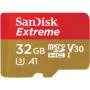 SanDisk Extreme microSDHC 32GB - UHS-I U3 V30, 100MB/s Read 60MB/s Write - Red/White + SD Adapter