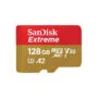 SanDisk Extreme microSDXC - 128GB - Gold/Red, UHS-I (U3) V30, 160MB/s Read, 90MB/s Write