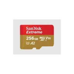SanDisk Extreme microSDXC 256GB - U3 with Adapter