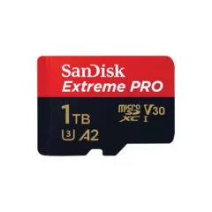 SanDisk Extreme PRO microSDXC - 1TB - Black/Red, 200MB/s Read, 140MB/s Write