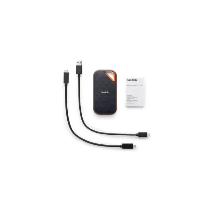 SanDisk Extreme PRO Portable SSD V2 2TB USB 3.2 Gen2x2 Black — image 3