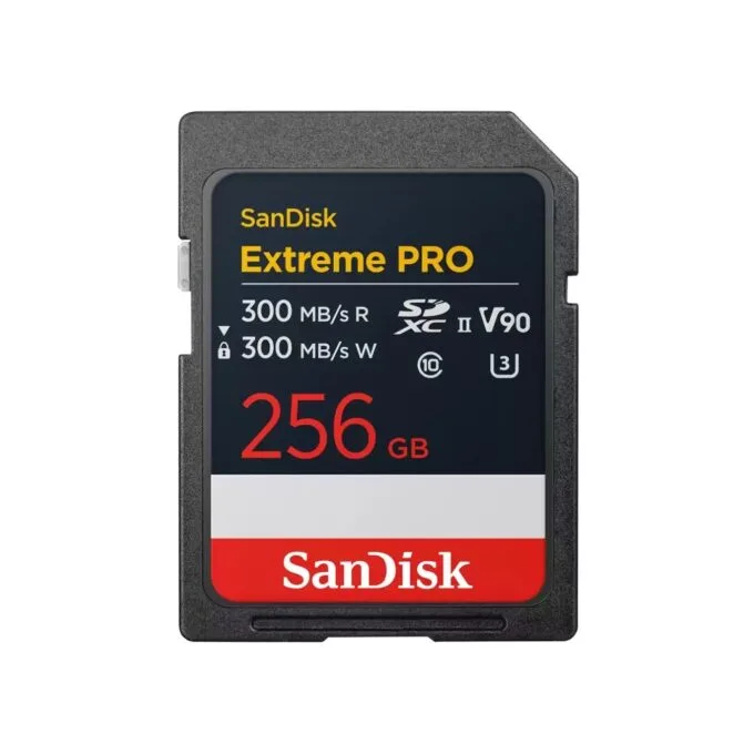 SanDisk Extreme Pro SD Card - 256GB — image 1
